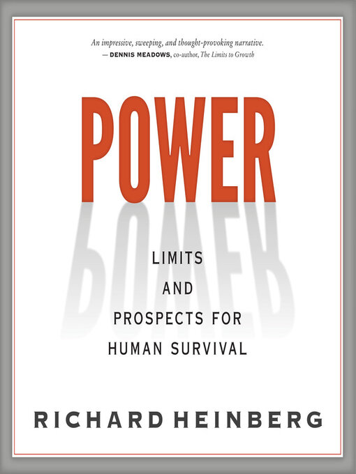 Title details for Power by Richard Heinberg - Available